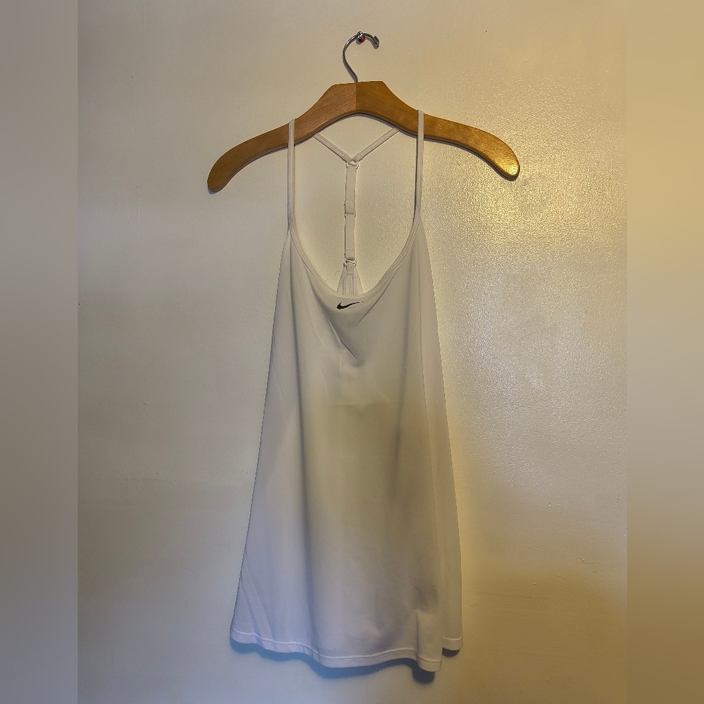 Nike White Tank Top Size XL